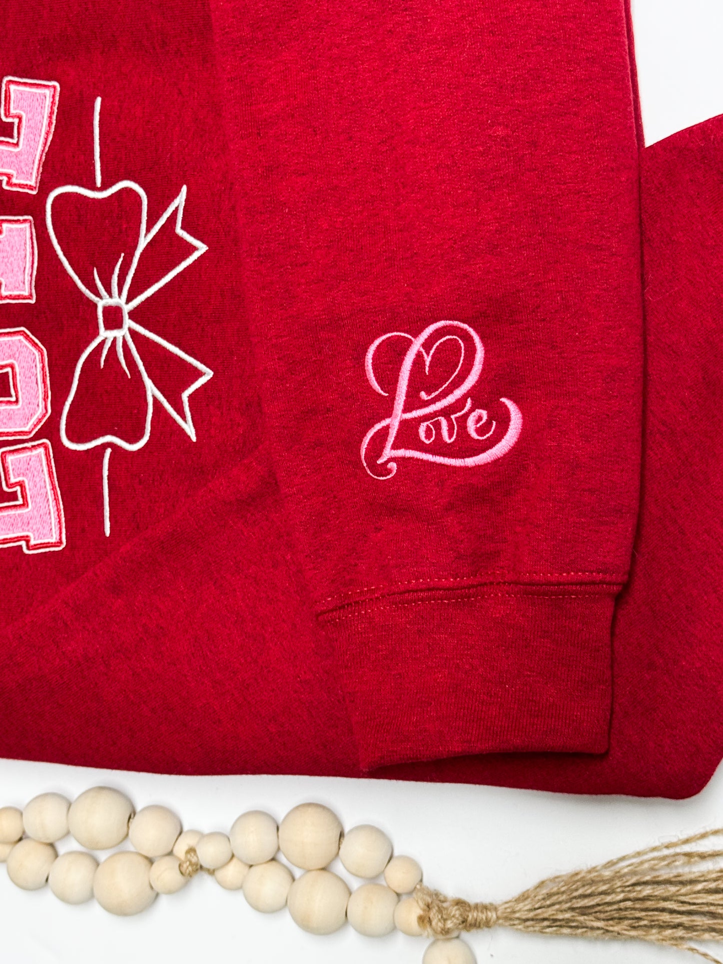 LOVE Bow Sweatshirt