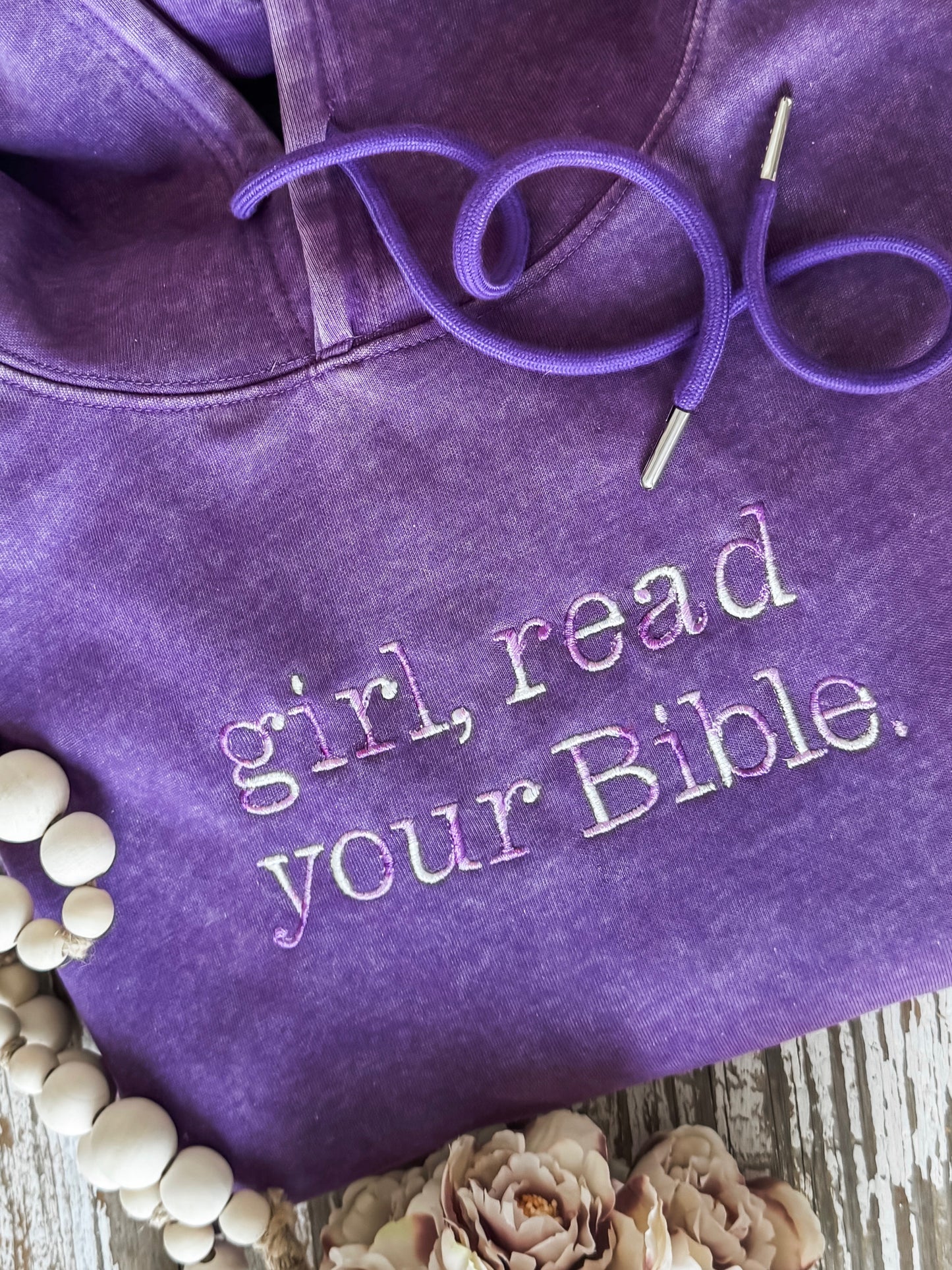 Girl Read Your Bible Hoodie