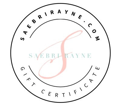 Saebri Rayne Gift card