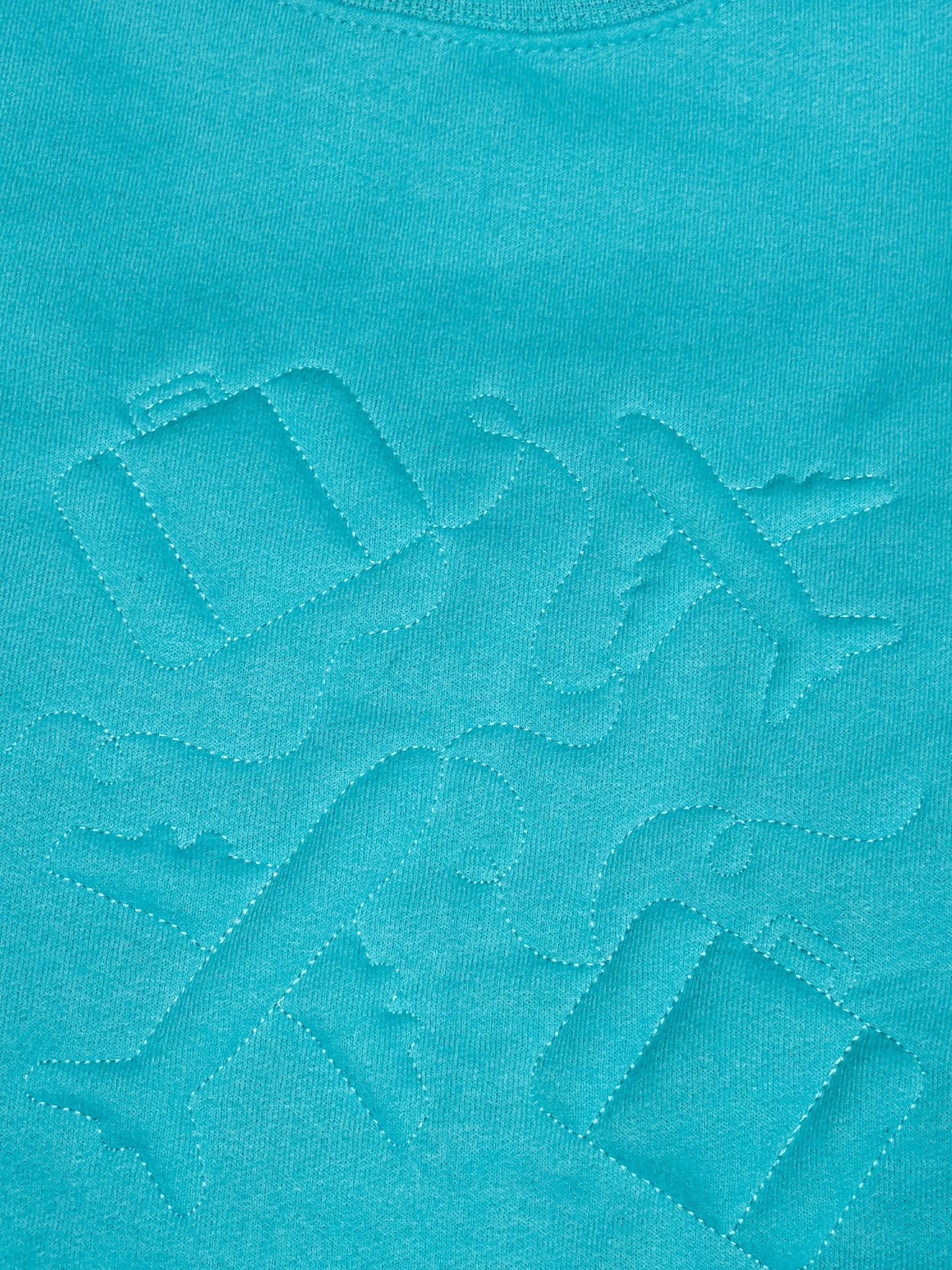 Travel Embossed Crewneck Sweatshirt
