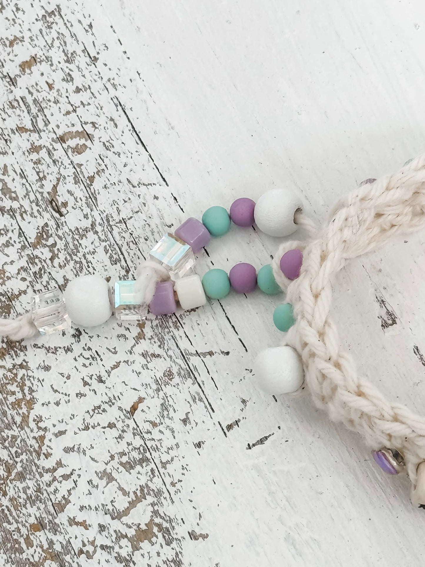 Handcrafted Beaded Crochet Bracelet & Stanley Cup Accessory – Customizable & Unique