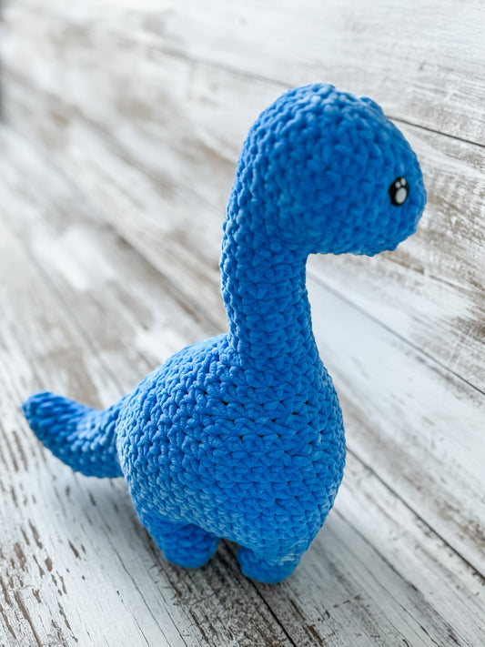 Crocheted Brontosaurus