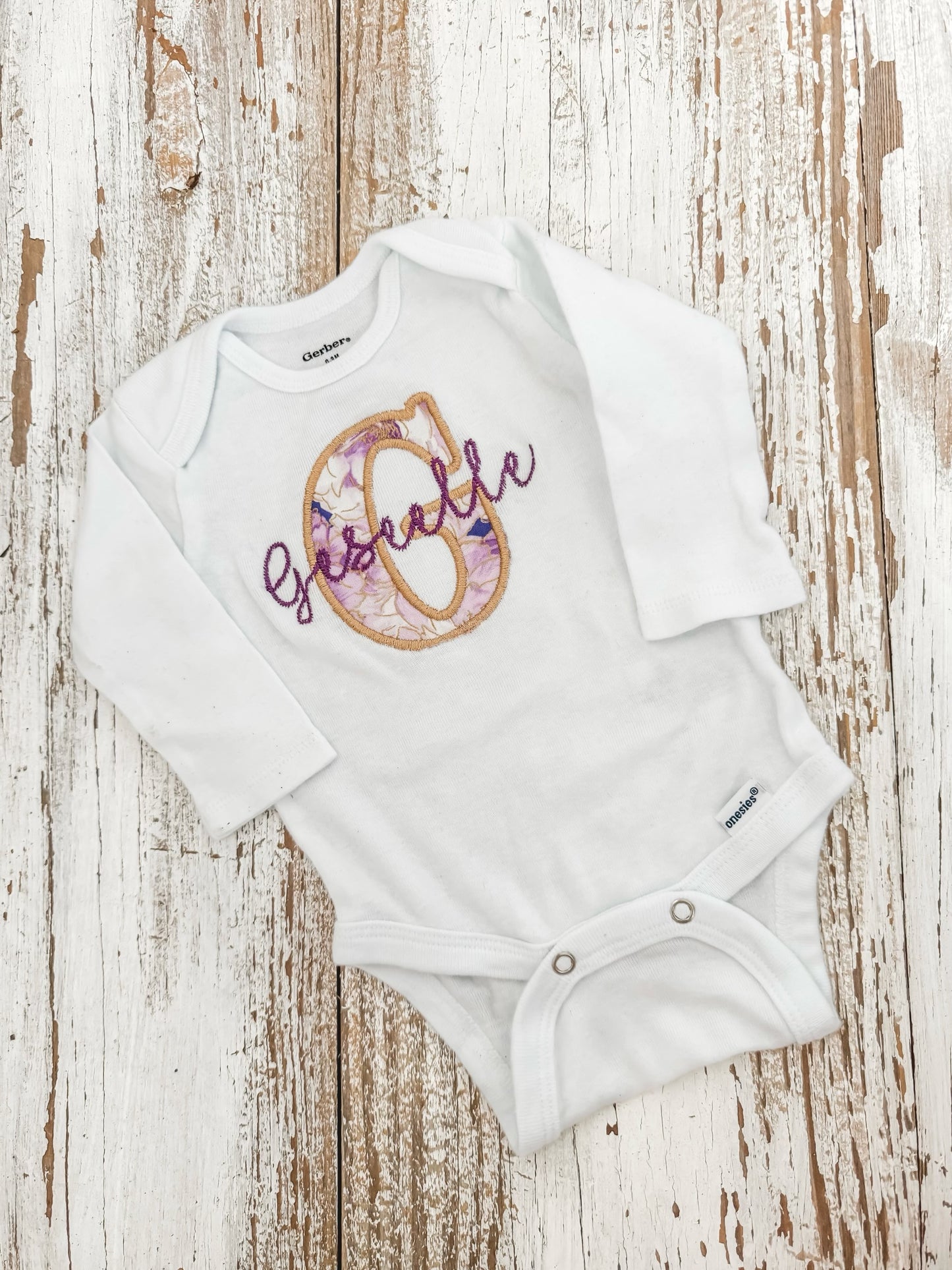 Onesie Applique for baby