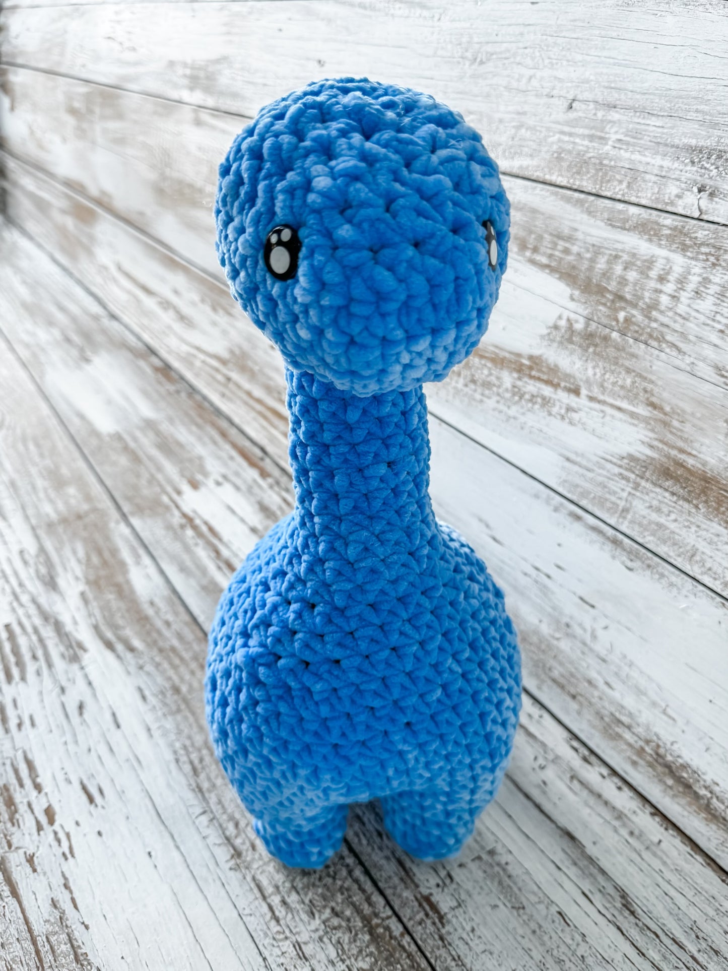 Crocheted Brontosaurus