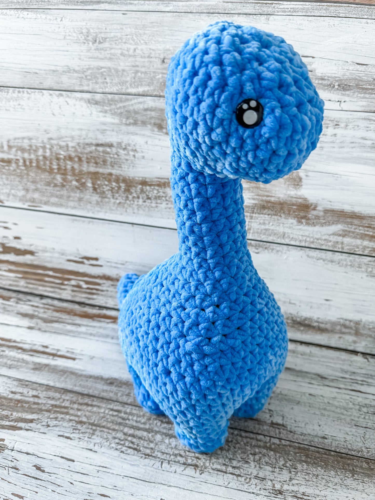 Crocheted Brontosaurus