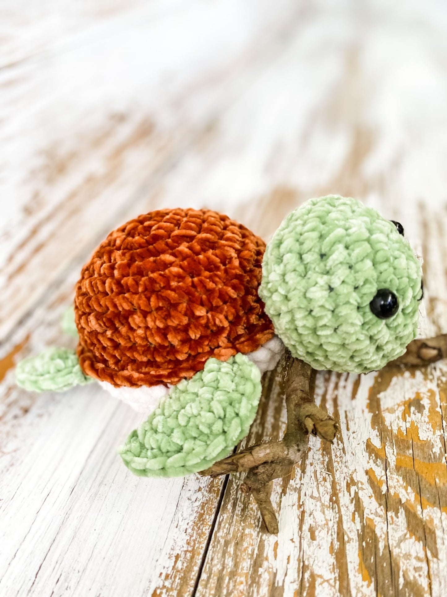 Crochet Plush Amigurumi Turtle