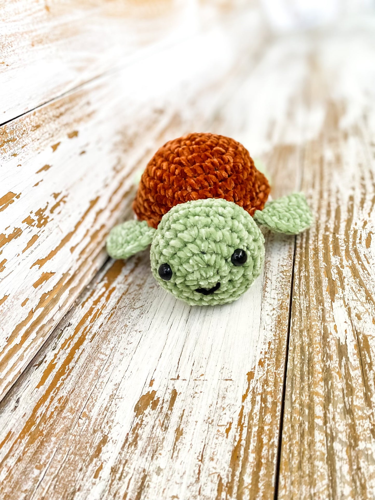 Crochet Plush Amigurumi Turtle