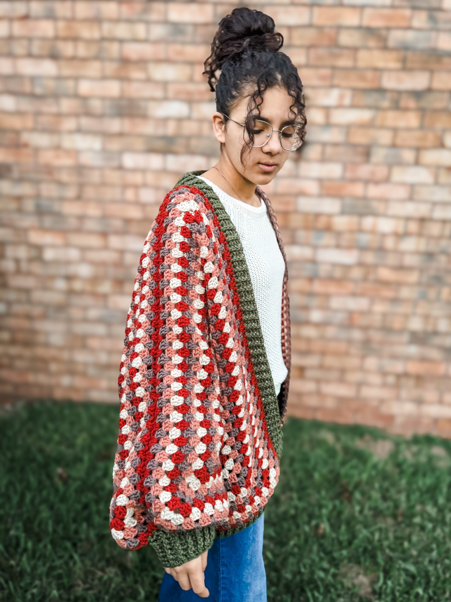 Crochet Hexagon Cardigan