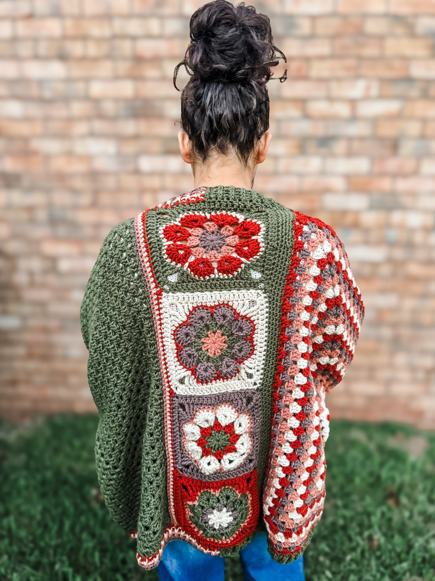 Crochet Hexagon Cardigan