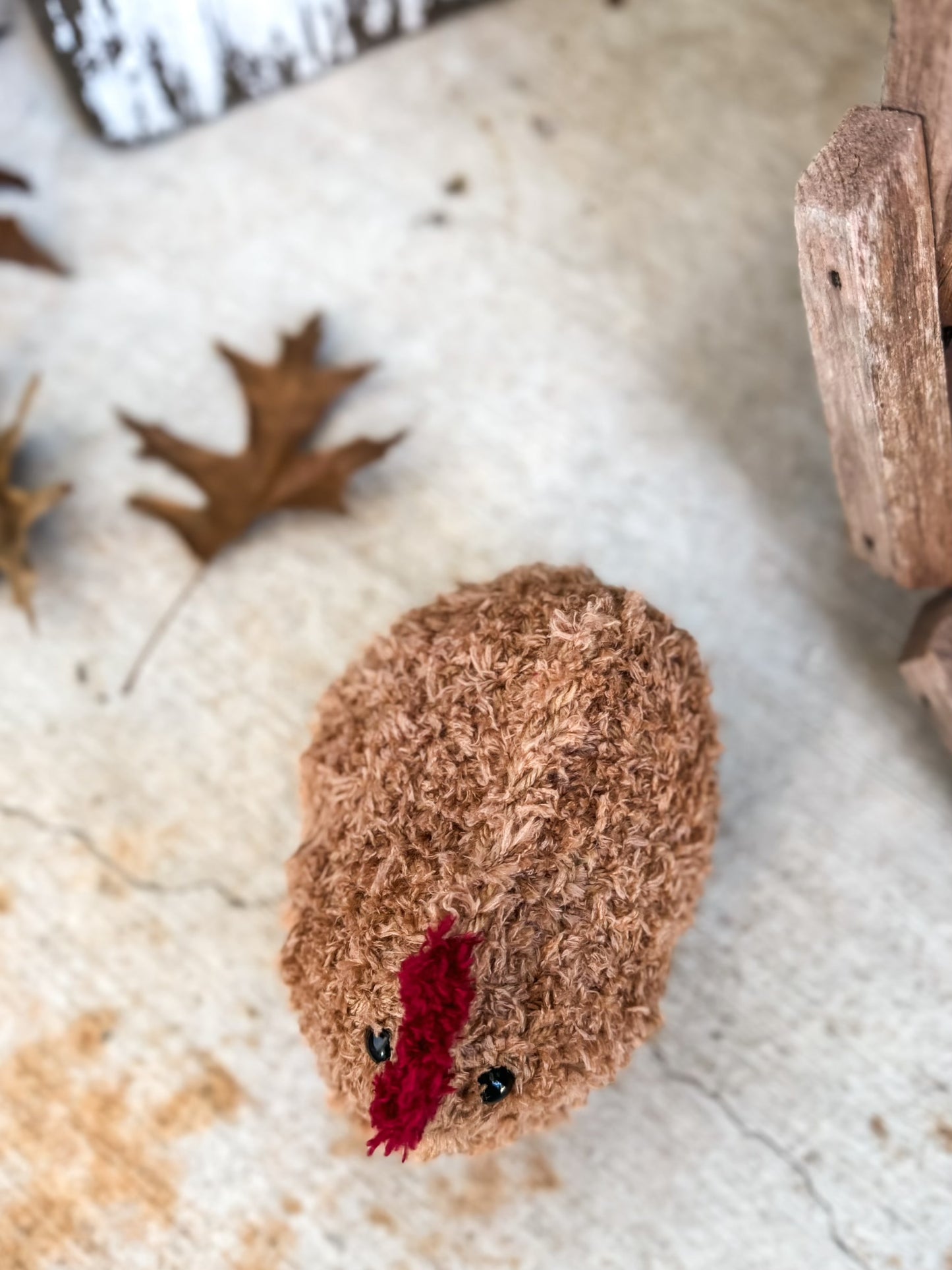 Crochet Plush Amigirumi Chicken