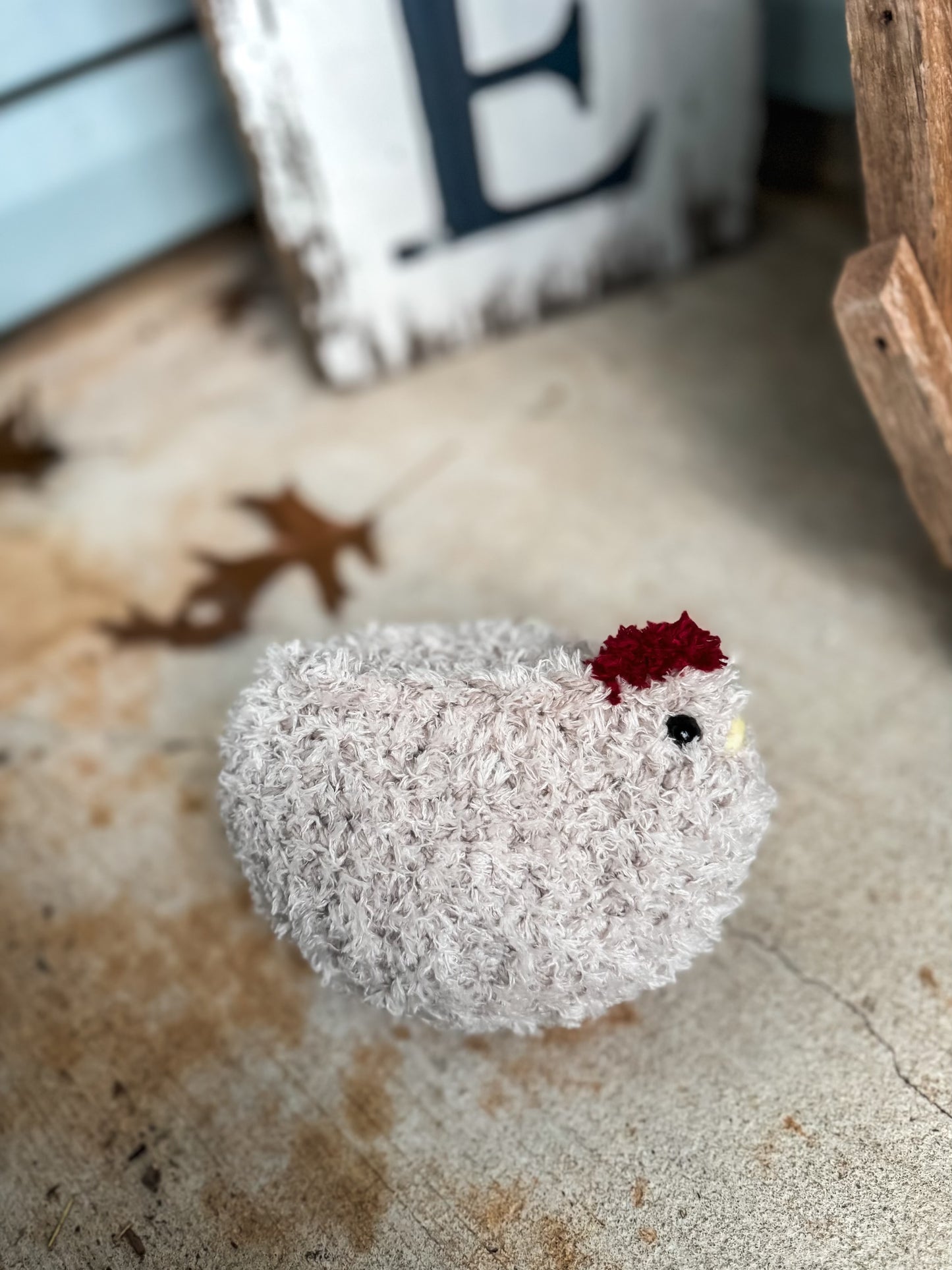 Crochet Plush Amigirumi Chicken