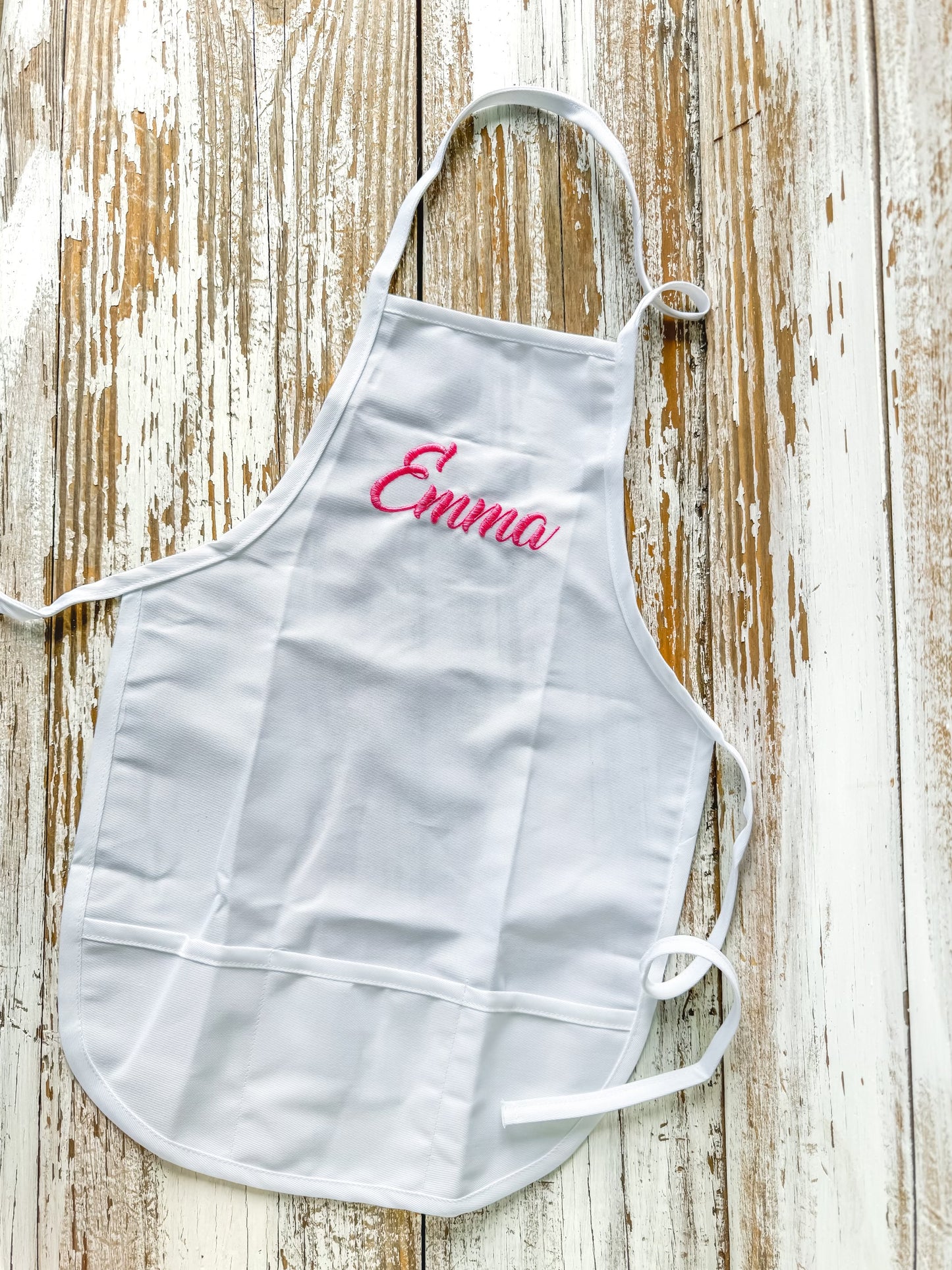 Monogrammed Child's Apron