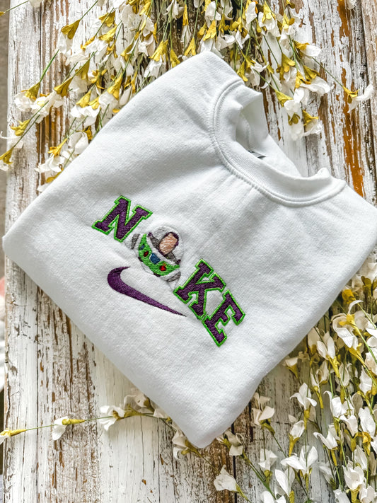 Embroidered Buzz Light Year Kids Sweatshirt