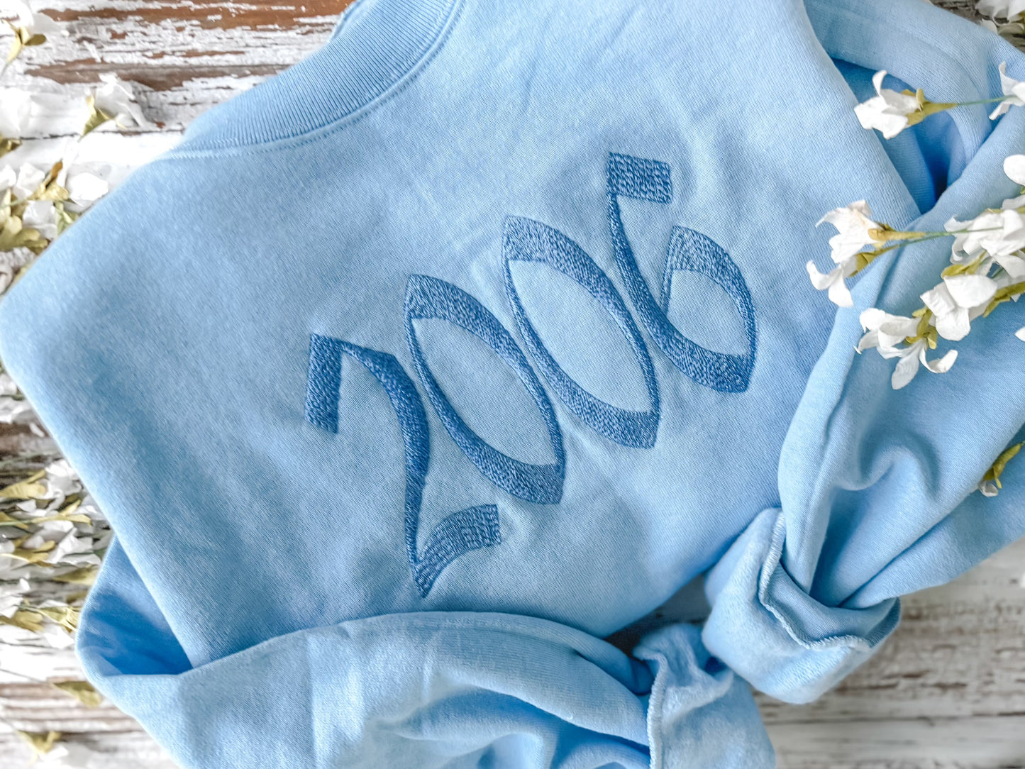 Embroidered Birth Year Sweatshirt