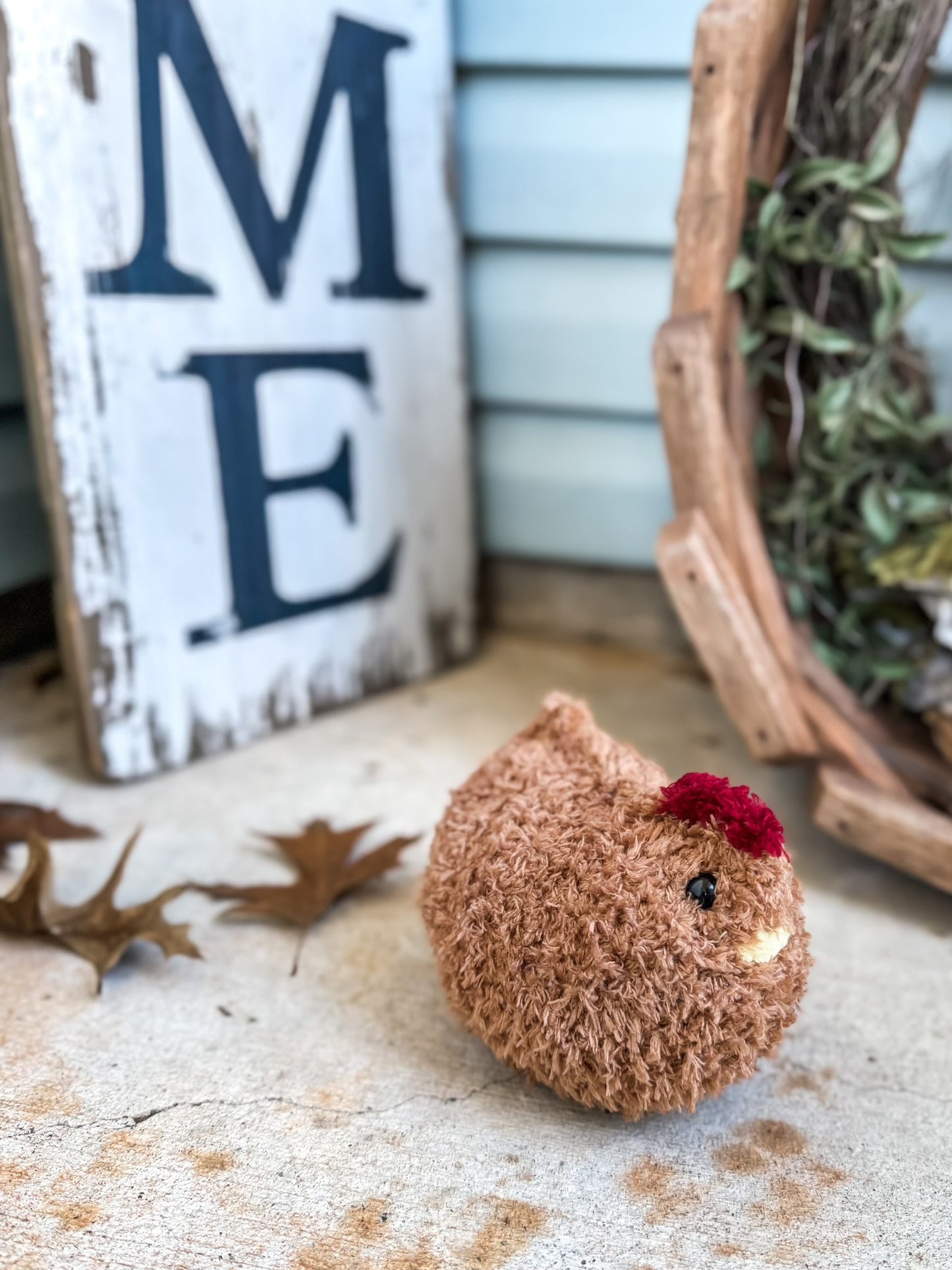 Crochet Plush Amigirumi Chicken