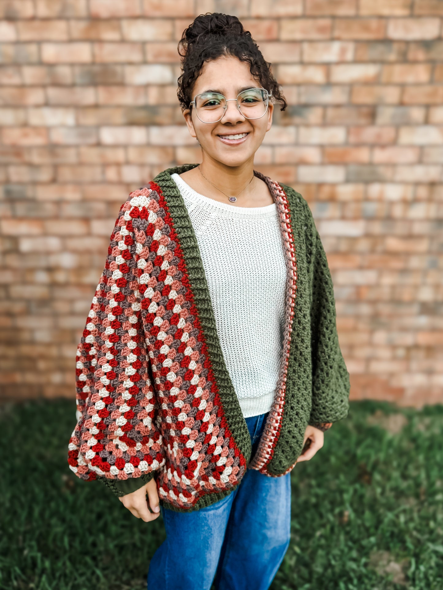 Crochet Hexagon Cardigan