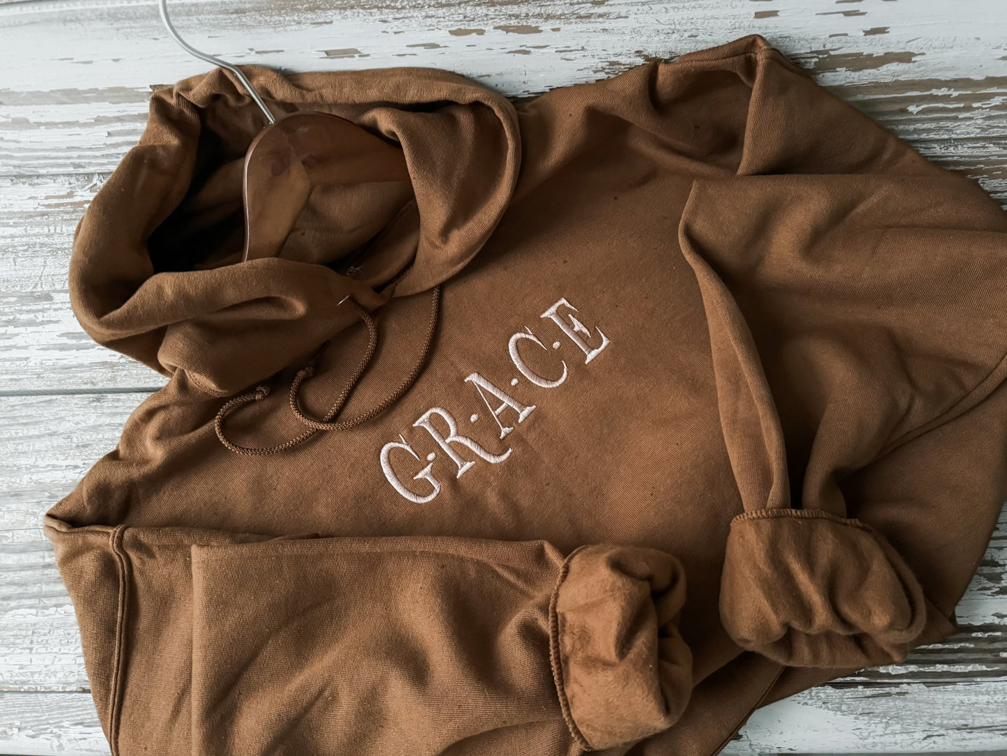 Embroidered G~R~A~C~E Hoodie