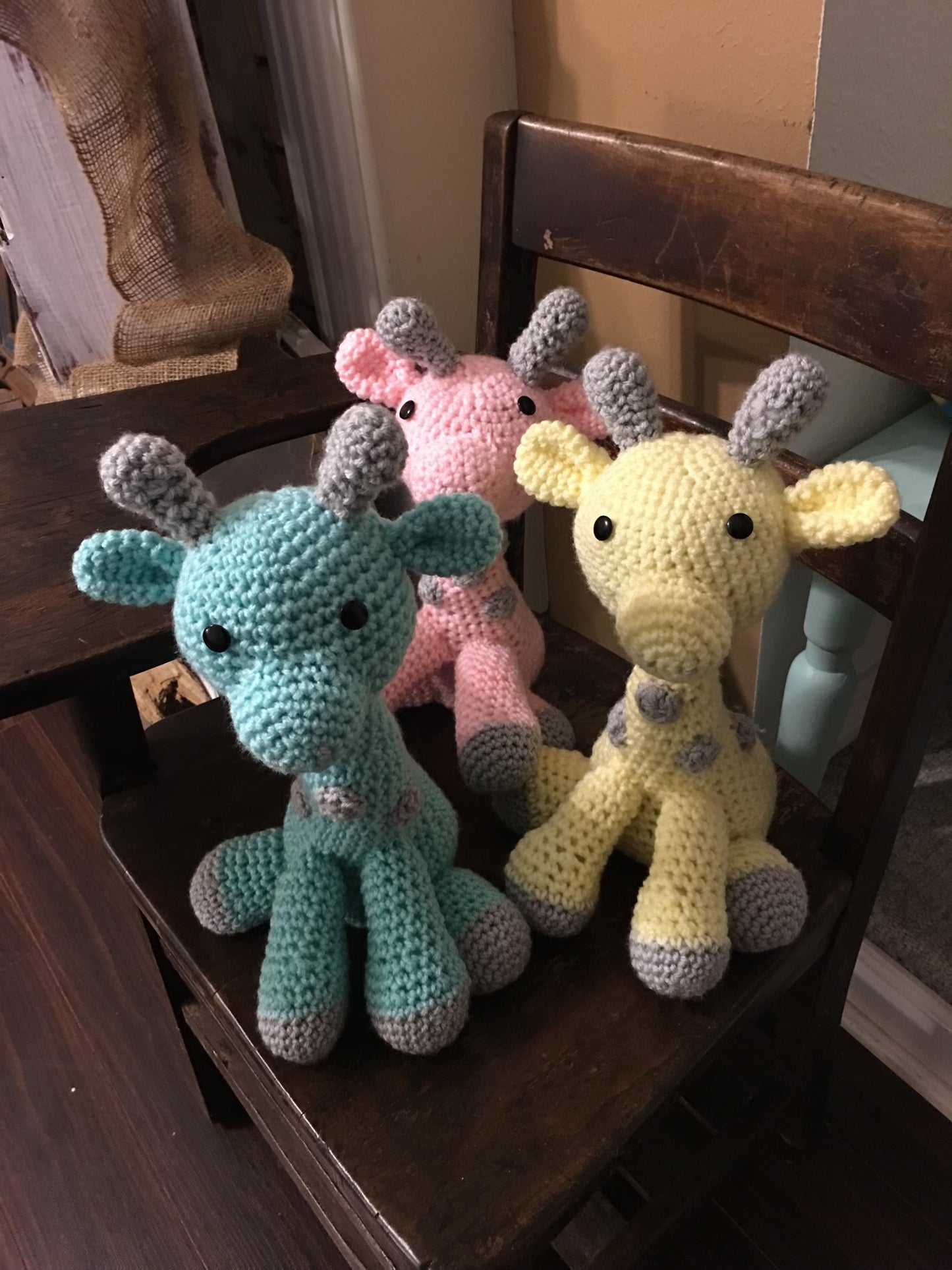 Crochet Amigirumi Giraffe