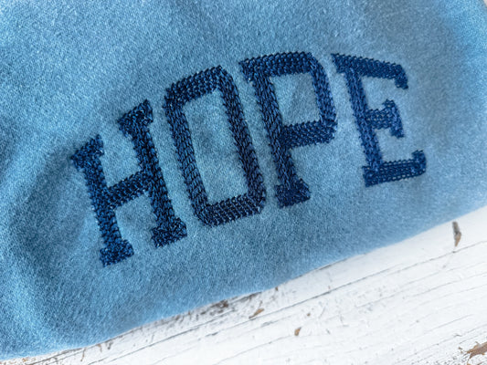 Embroidered Hope Sweatshirt