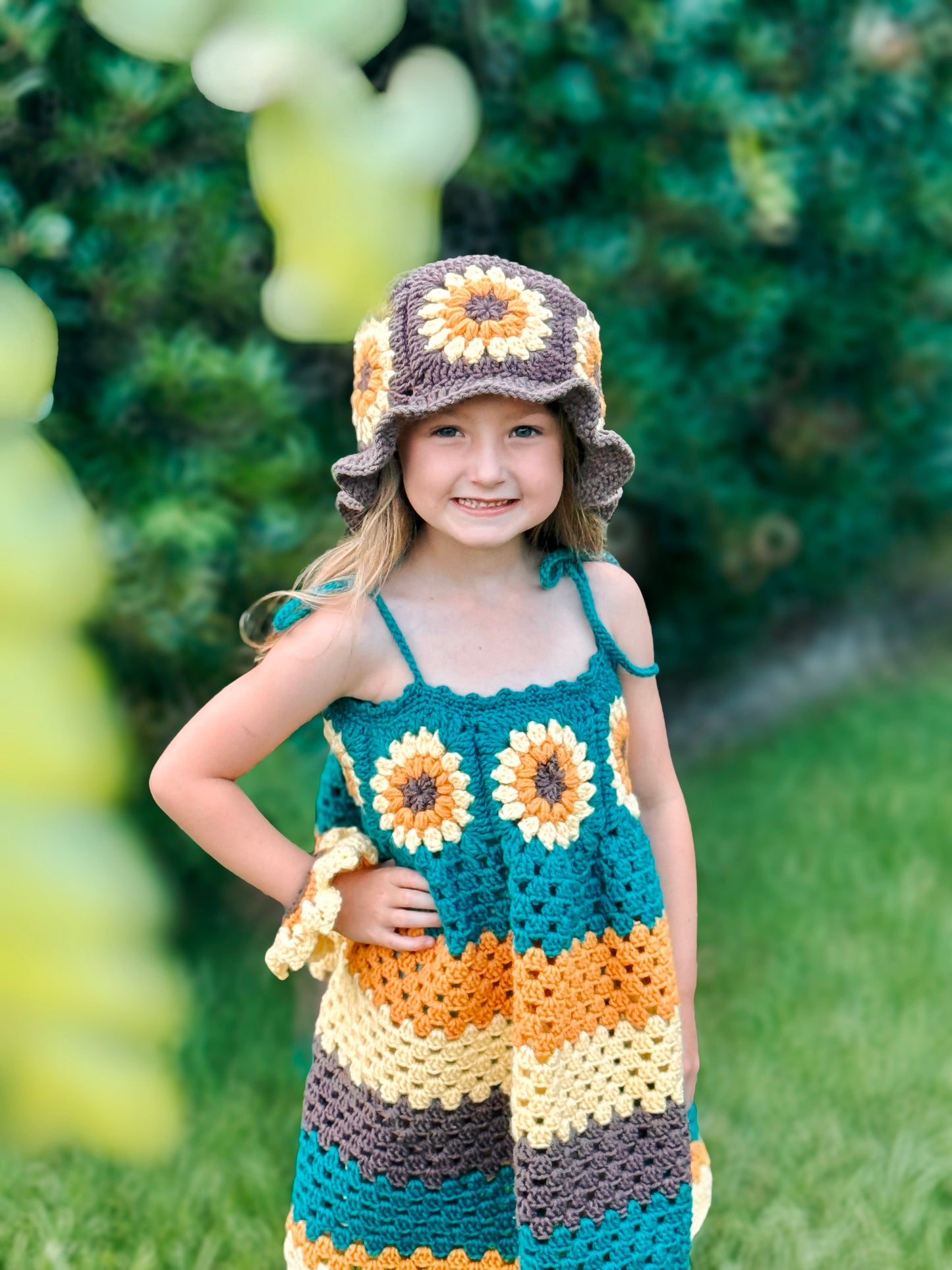 Sunflower Scrunchie