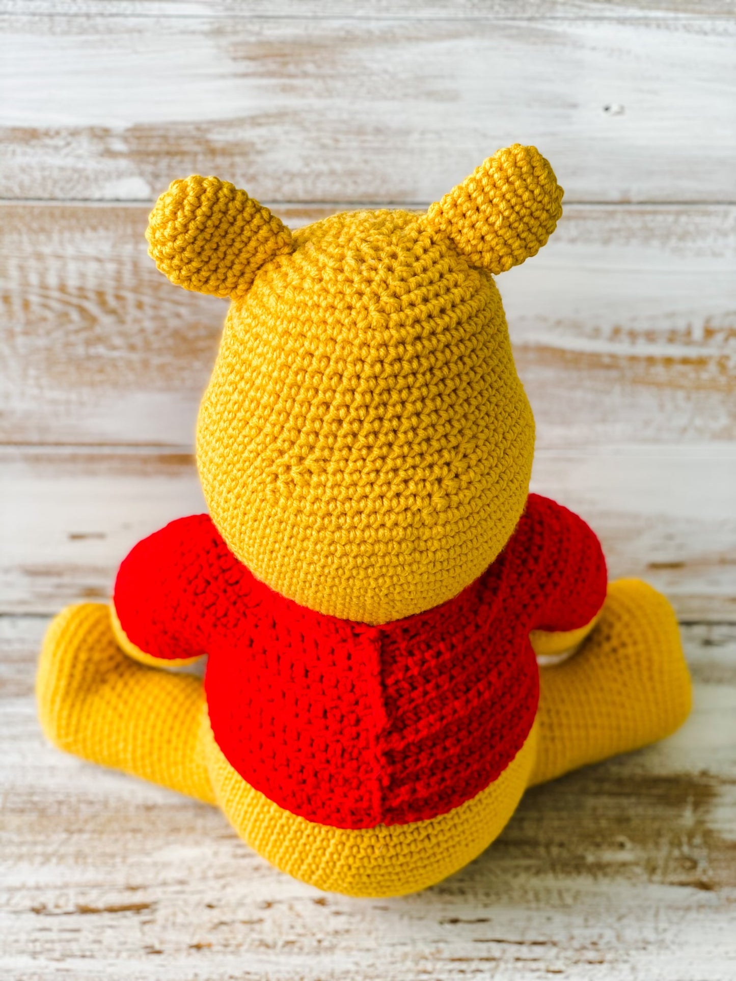 Crochet Giant Amigirumi Winnie the Pooh