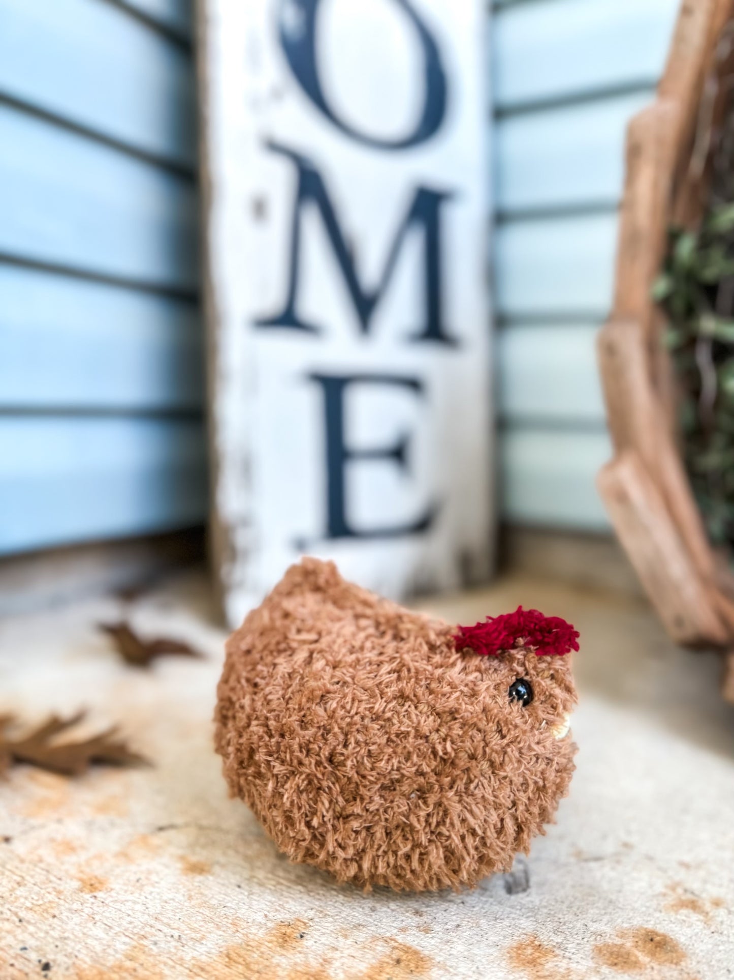 Crochet Plush Amigirumi Chicken