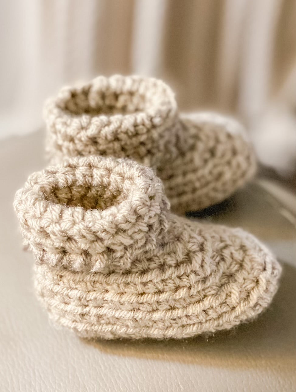 Crochet Baby Booties