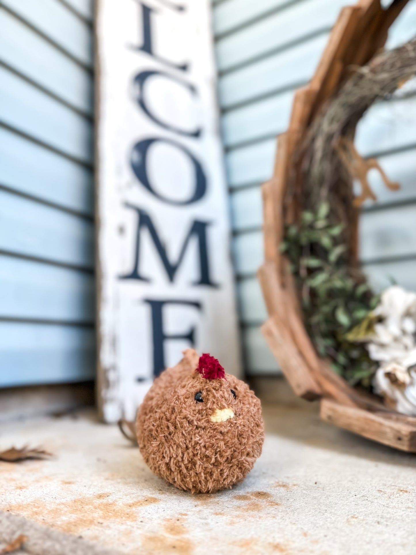 Crochet Plush Amigirumi Chicken