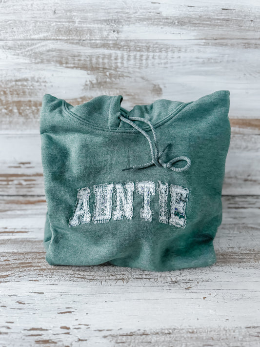 Embroidered Auntie Hoodie