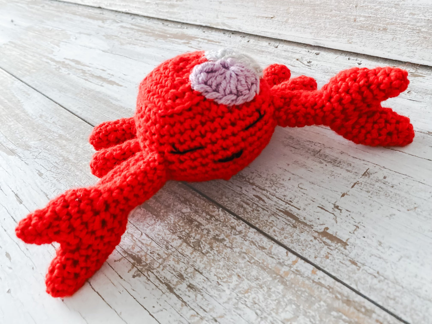 Crochet Amigirumi Crab