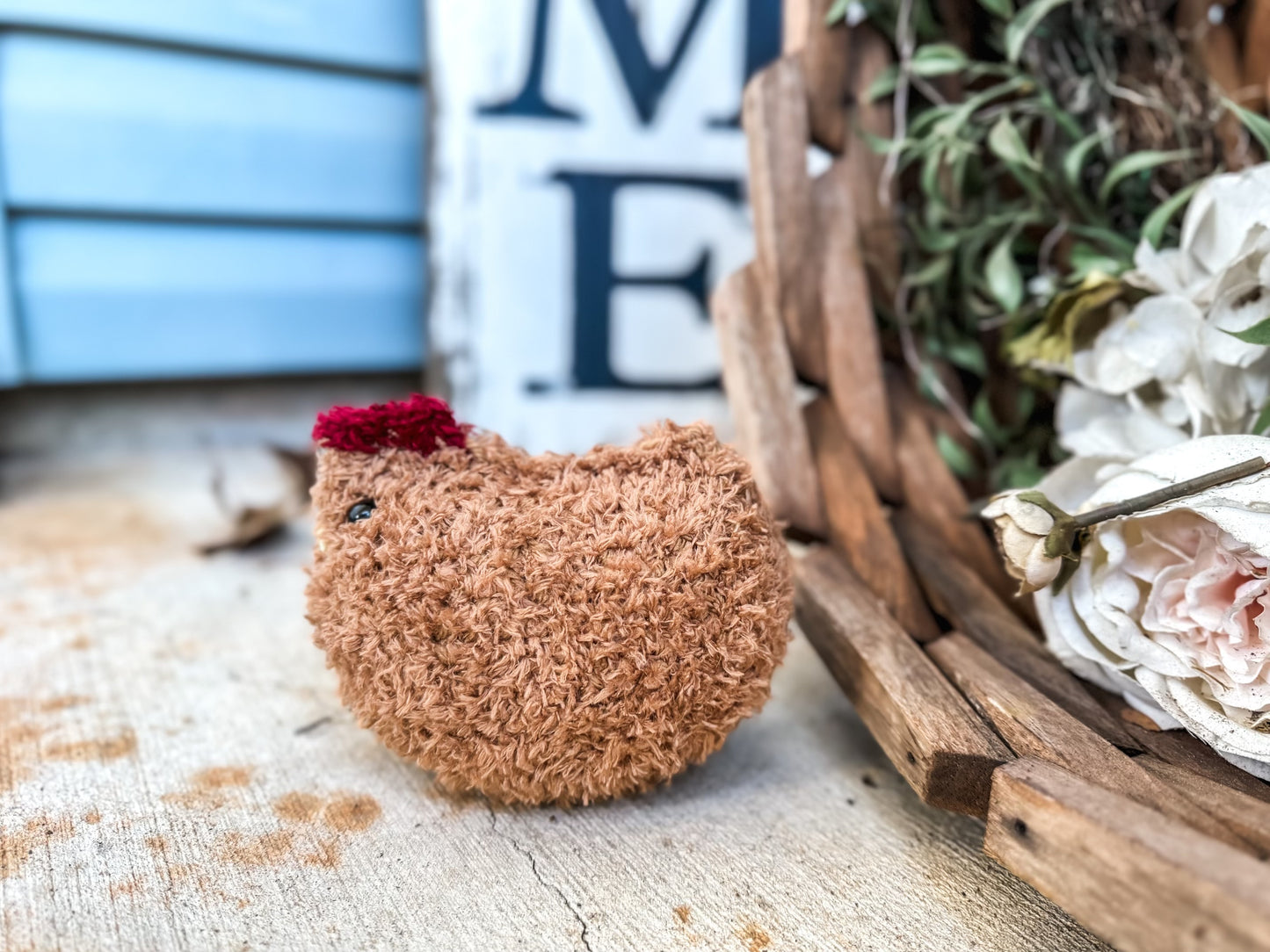 Crochet Plush Amigirumi Chicken