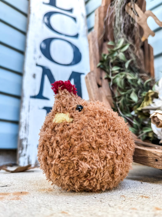 Crochet Plush Amigirumi Chicken