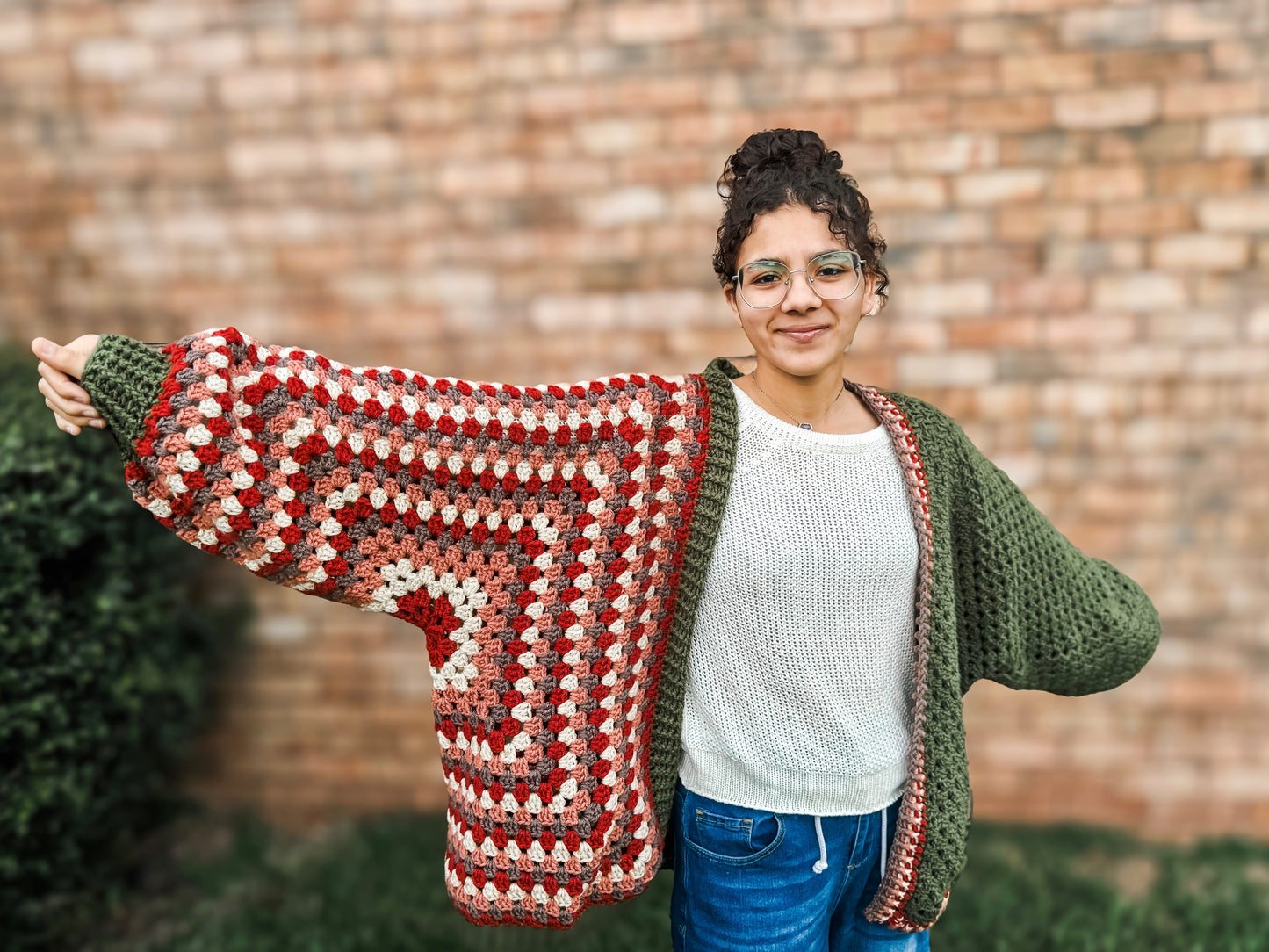 Crochet Hexagon Cardigan