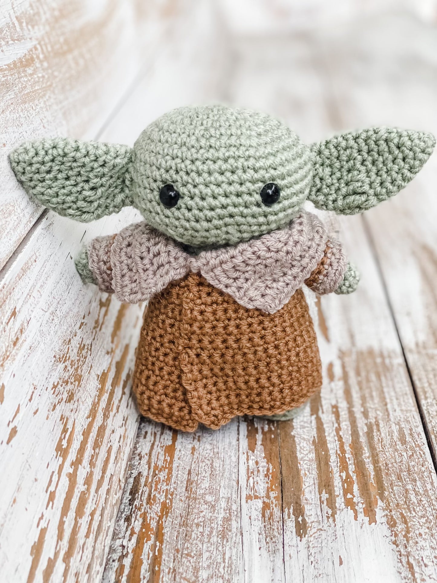 Crochet Amigirumi Yoda