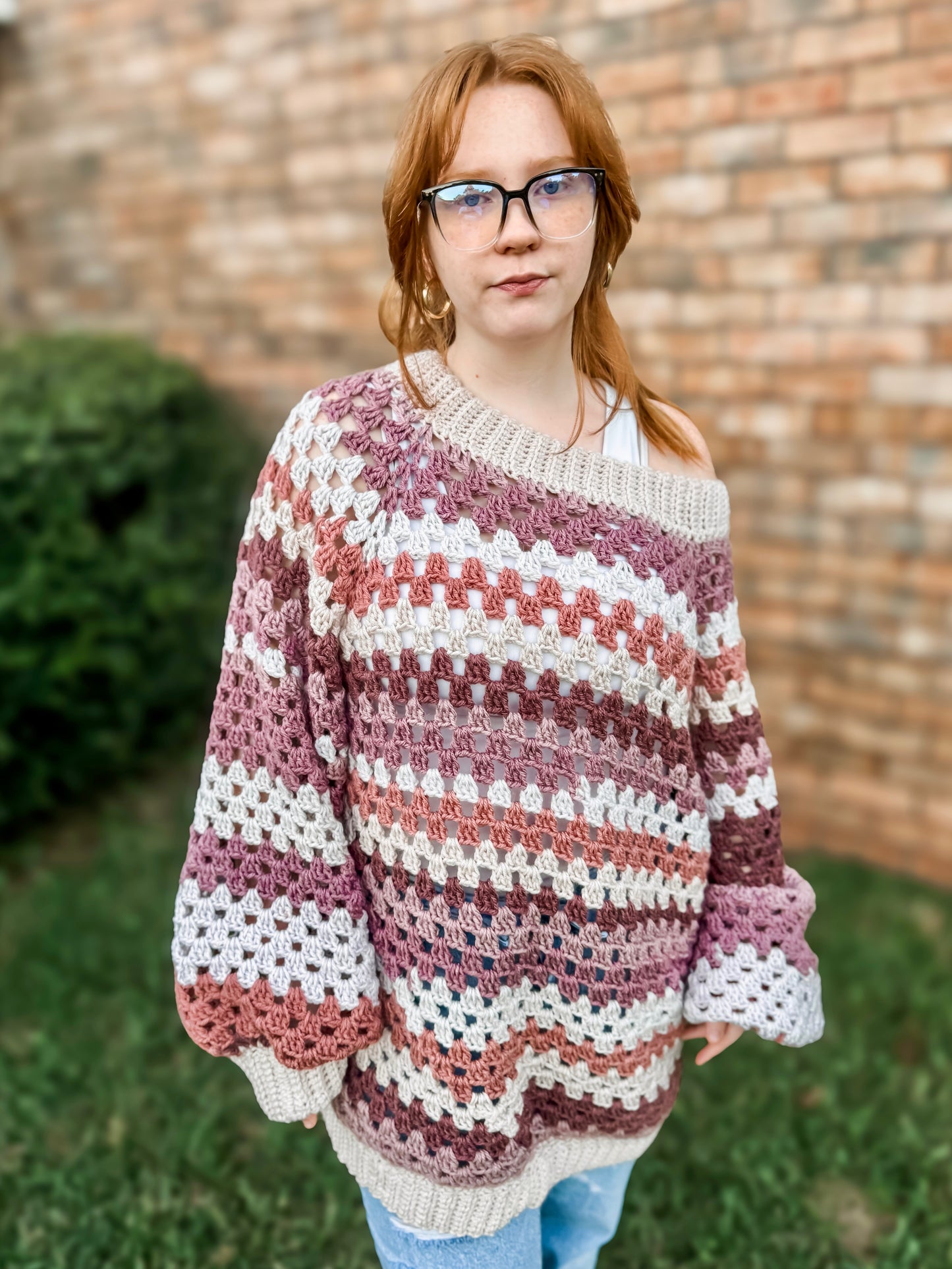 Granny Stitch Sweater