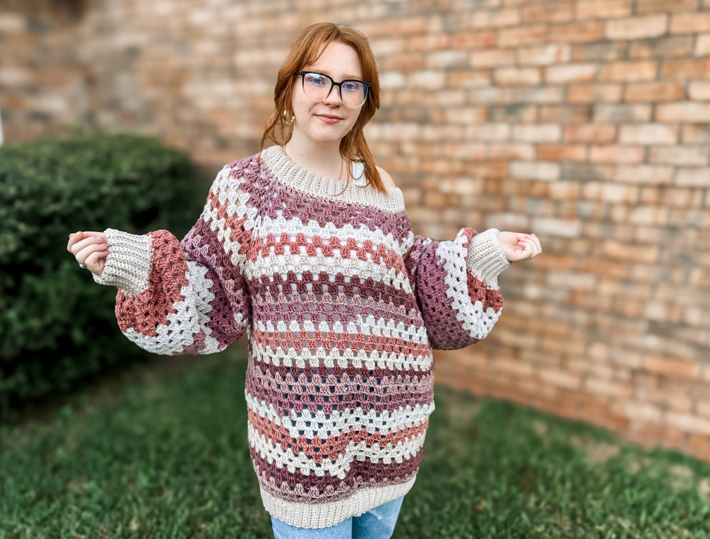 Granny Stitch Sweater