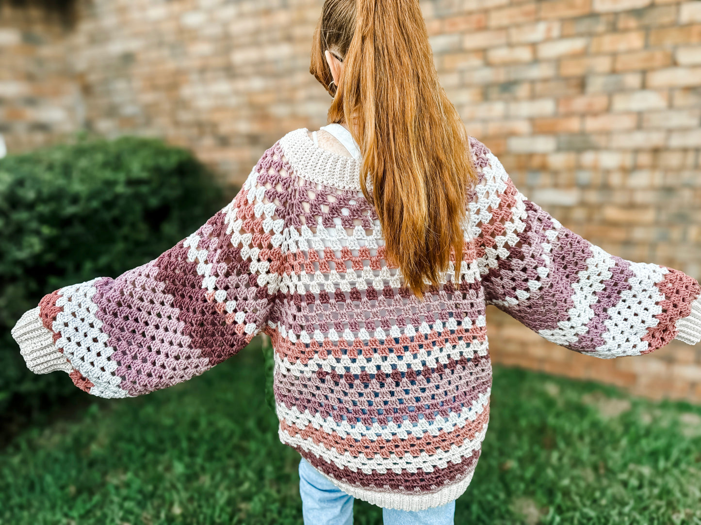 Granny Stitch Sweater