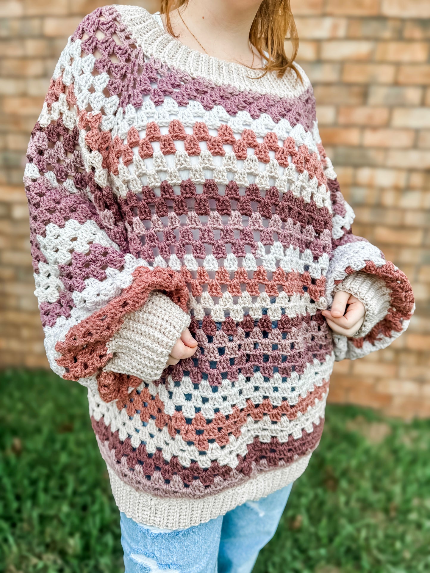 Granny Stitch Sweater