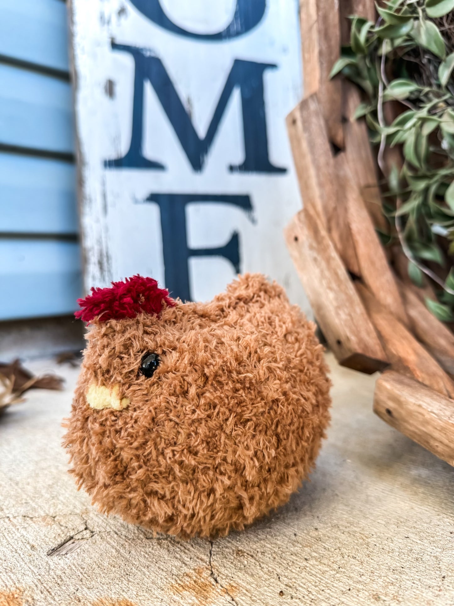 Crochet Plush Amigirumi Chicken