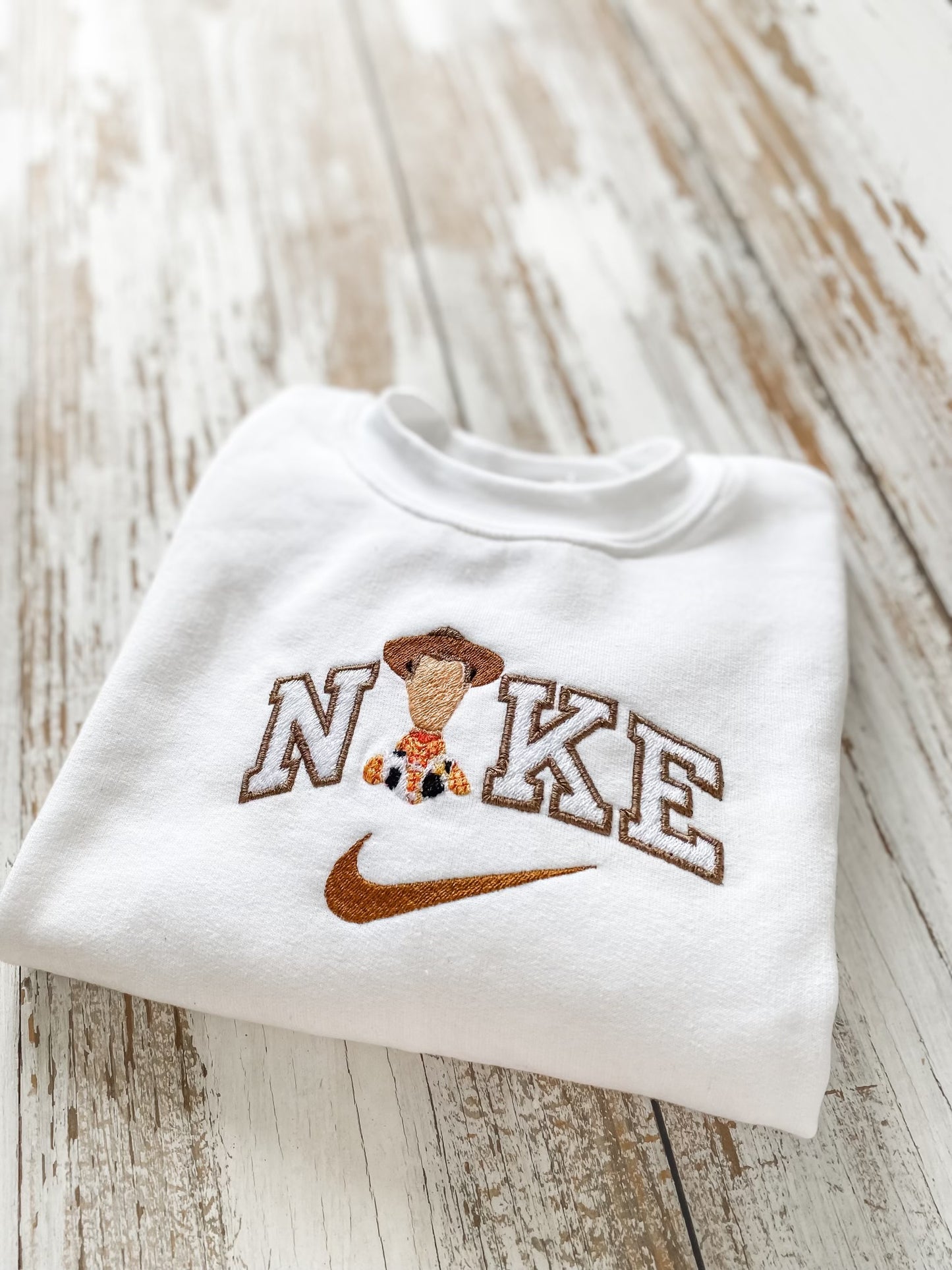 Embroidered Woody Kids Sweatshirt