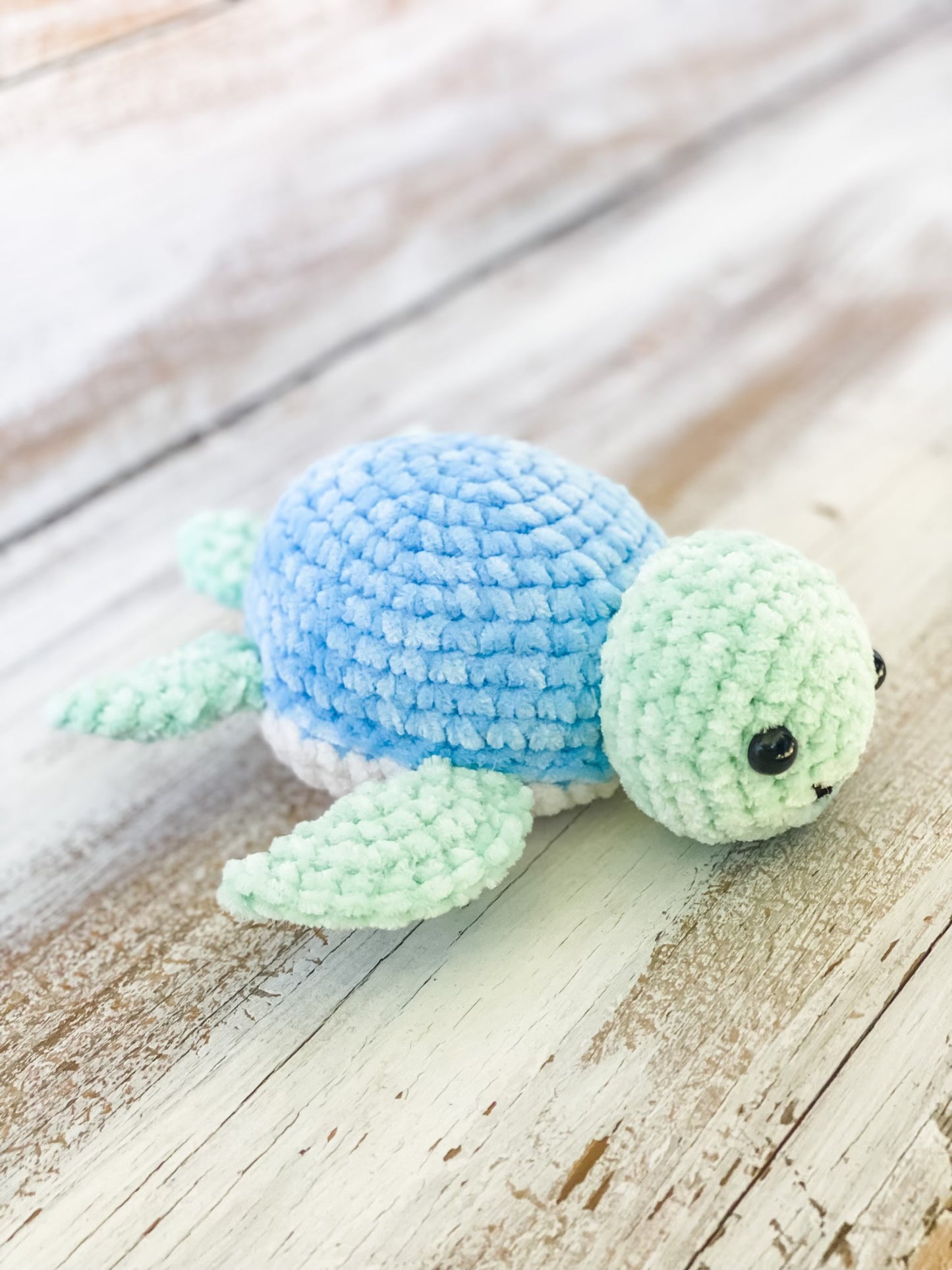 Crochet Plush Amigurumi Turtle