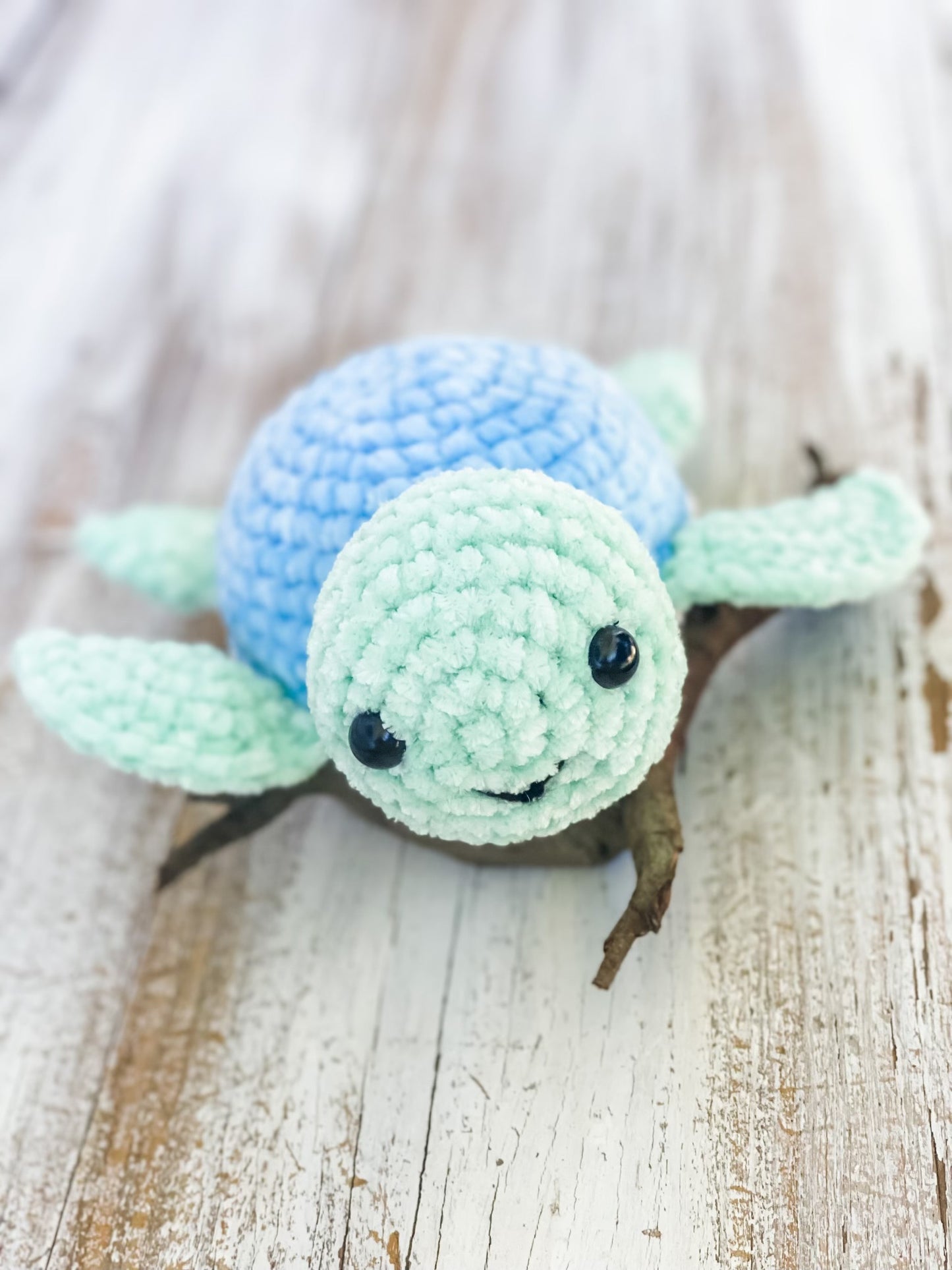 Crochet Plush Amigurumi Turtle