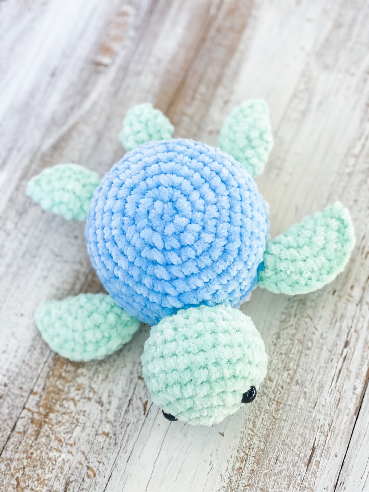 Crochet Plush Amigurumi Turtle