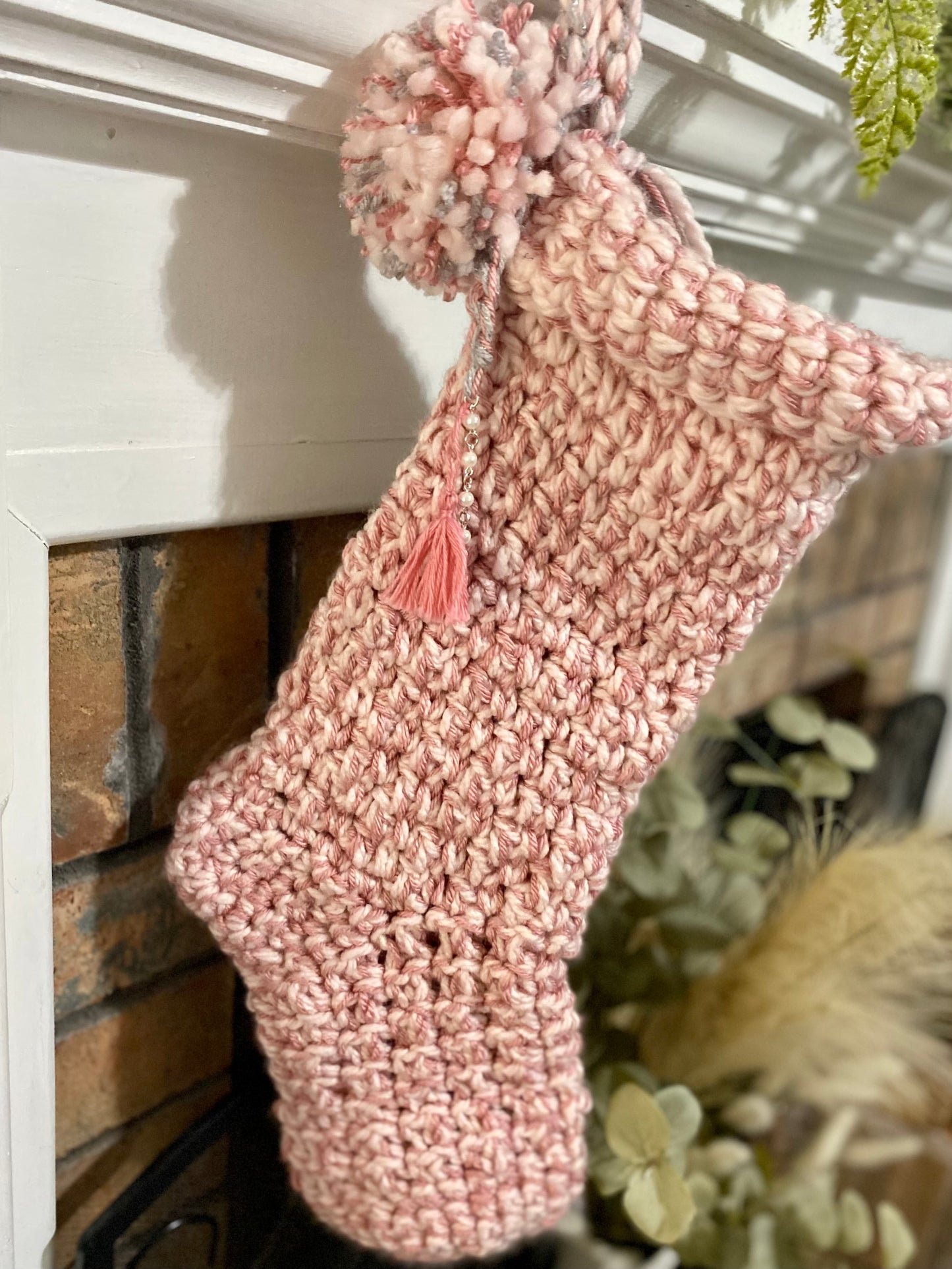 Handmade Crochet Stocking