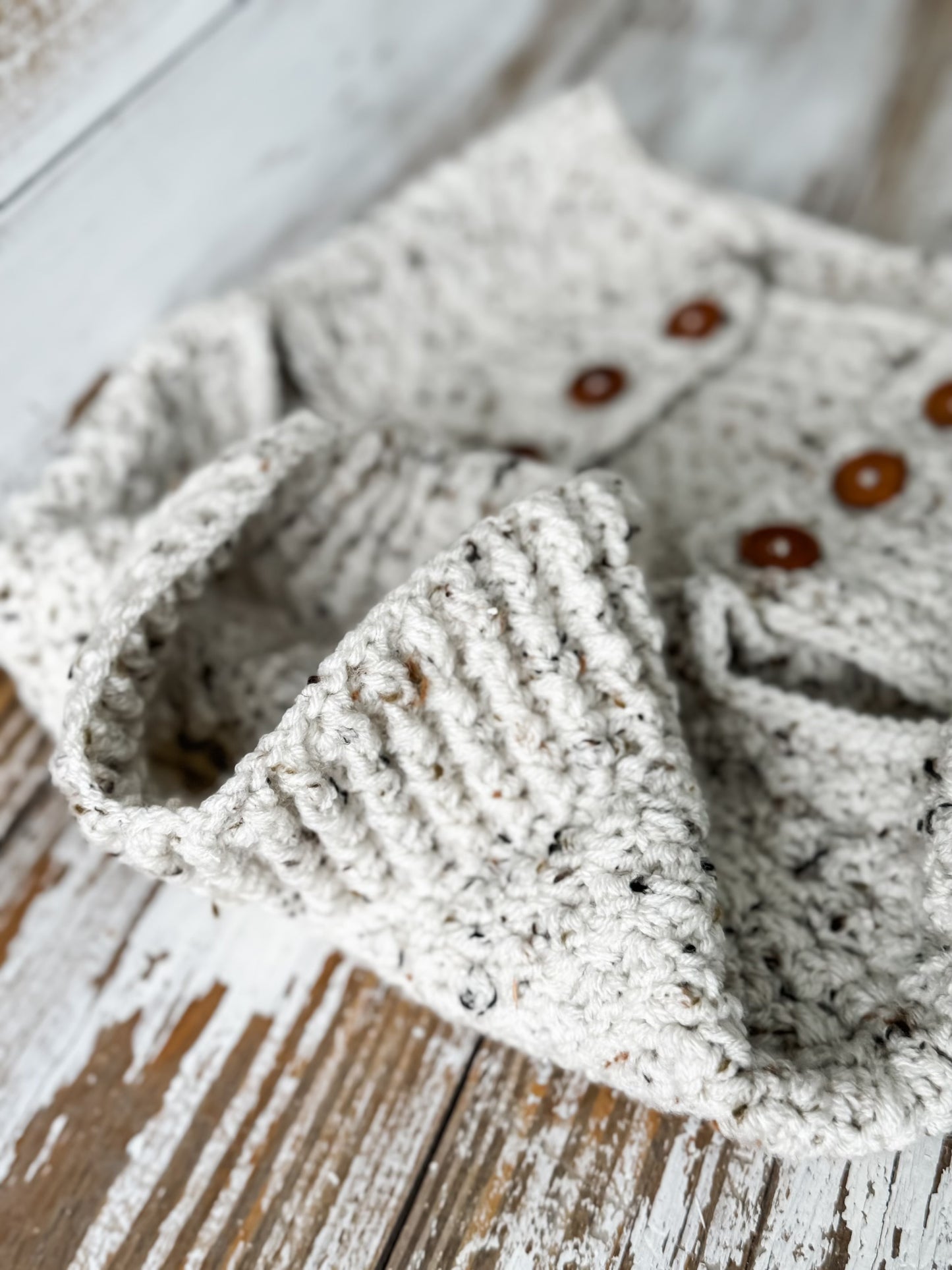 The "Lily" Crochet Dog Sweater