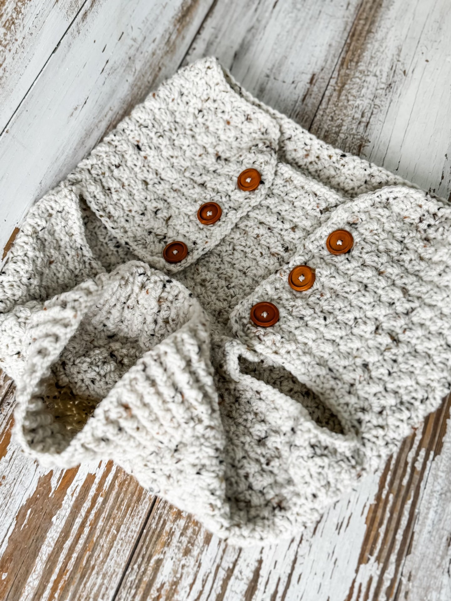 The "Lily" Crochet Dog Sweater