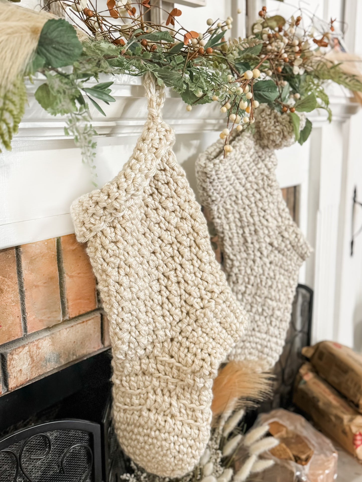 Handmade Crochet Stocking