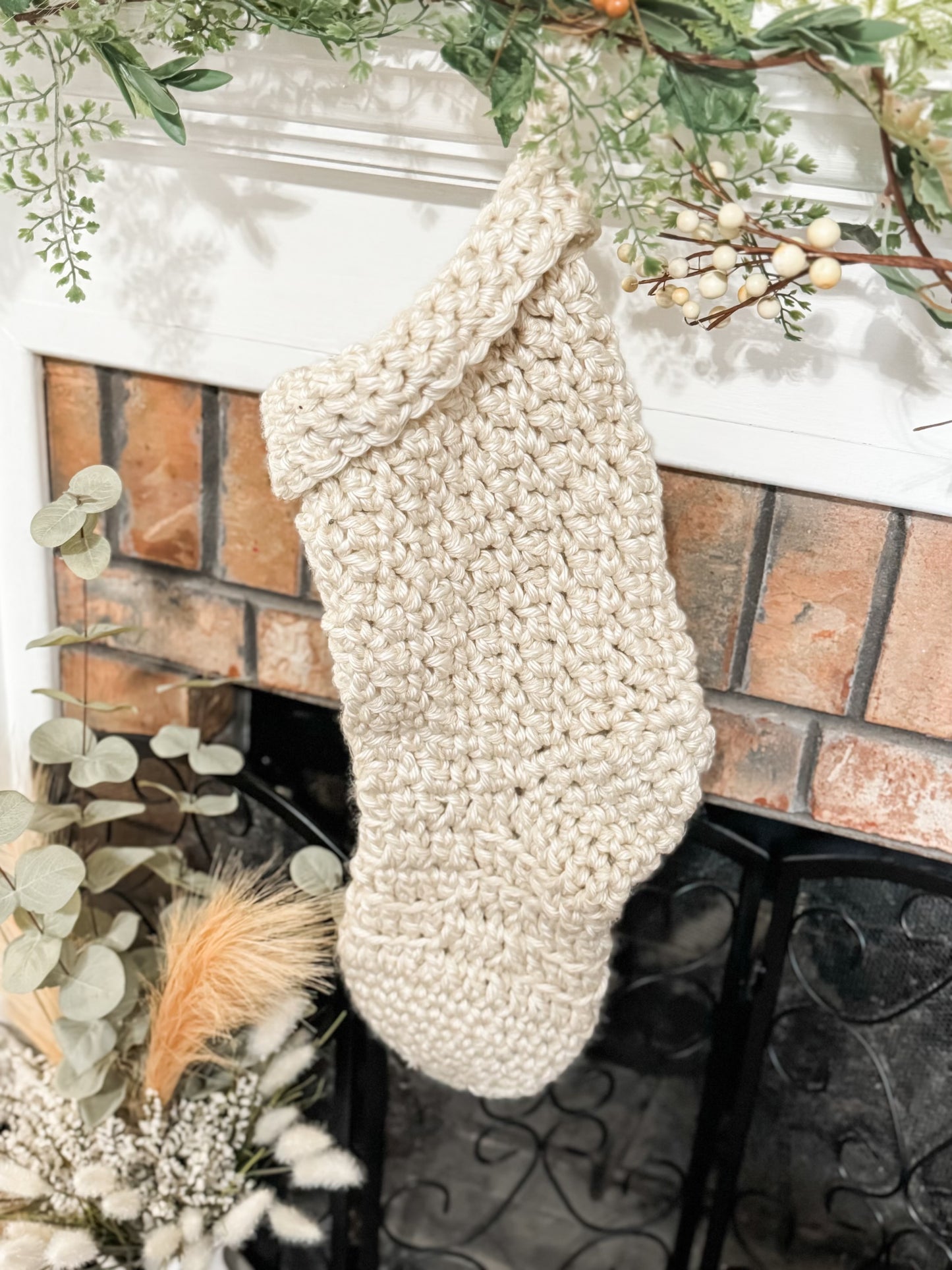 Handmade Crochet Stocking