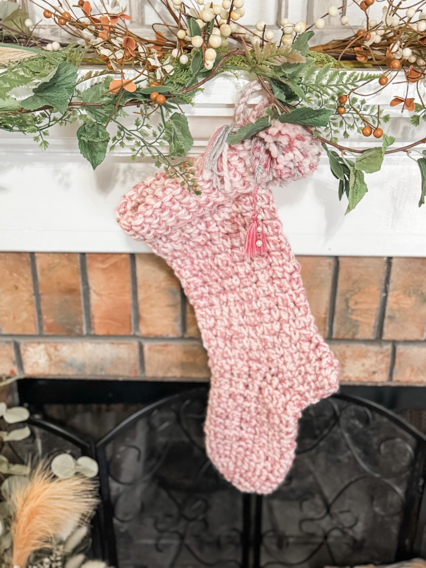 Handmade Crochet Stocking